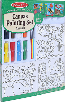 

Melissa & Doug Decorate Your Own Canvas Painting Set
