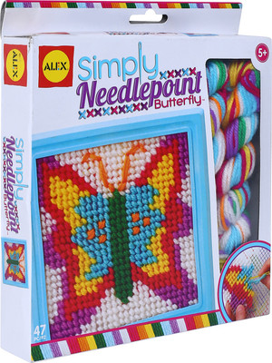 Alex Toys Needlepoint Butterfly , Stitching Game
