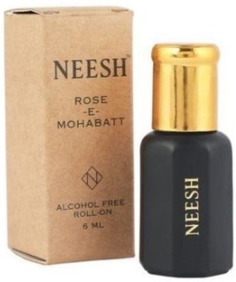 

Neesh Roll On with Long Lasting Premium Attar fragrance (Rose-E-Mohabatt) Floral Attar(Floral)