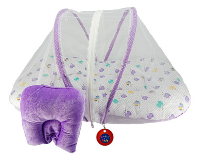 

Aayat Kids International Skin Friendly Super Premium Purple Apple 07 Baby Bed Attractive(Fabric, Multicolor)