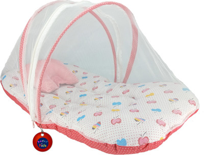 

Aayat Kids International Skin Friendly Super Premium Pink Apple 06 Baby Bed Attractive(Fabric, Multicolor)
