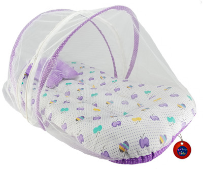 

Aayat Kids International Skin Friendly Super Premium Purple Apple 05 Baby Bed Attractive(Fabric, Multicolor)