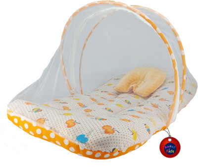 

Aayat Kids International Skin Friendly Super Premium Orange Apple 04 Baby Bed Attractive(Fabric, Multicolor)