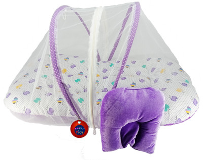 

Aayat Kids International Skin Friendly Super Premium Purple Apple 06 Baby Bed Attractive(Fabric, Multicolor)