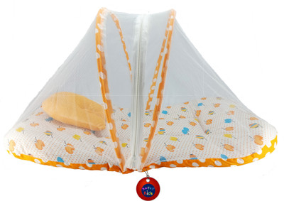 

Aayat Kids International Skin Friendly Super Premium Orange Apple 01 Baby Bed Attractive(Fabric, Multicolor)