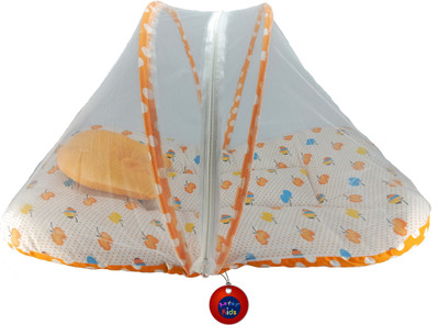 

Aayat Kids International Skin Friendly Super Premium Orange Apple 02 Baby Bed Attractive(Fabric, Multicolor)