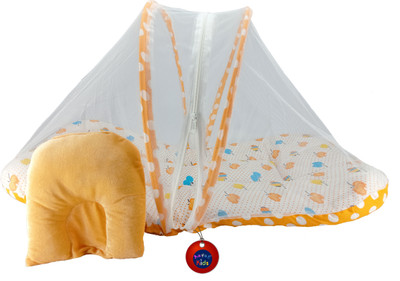 

Aayat Kids International Skin Friendly Super Premium Orange Apple 05 Baby Bed Attractive(Fabric, Multicolor)