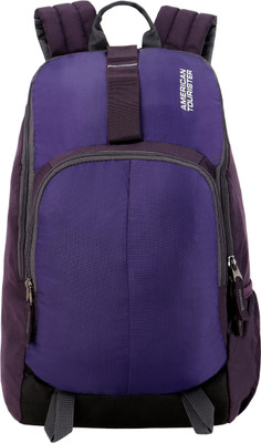 

American Tourister Fit Pack Gym 21 L Backpack(Black, Blue), Purple