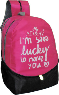 

AD & AV 109_BACKPACK_PINK 40 L Backpack(Pink, Black)