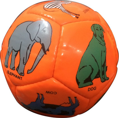 Rebel Sports Football-06-Orange Football - Size: 3(Pack of 1, Orange)