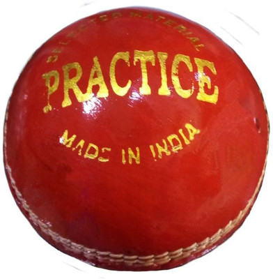 

Rmax Practice Cricket Leather Ball(Pack of 1, Red)