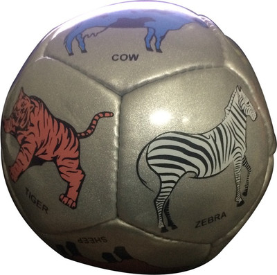 

Rebel Sports Football-08-Grey Football - Size: 5(Pack of 1, Grey)
