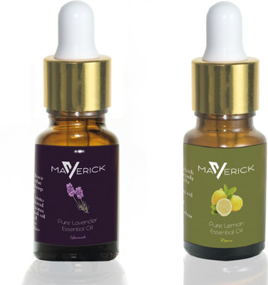 

Maverick Pure Lavender & Lemon essential oil Double pack with dropper(10 ml)