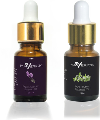

Maverick Pure Lavender & Thyme essential oil Double pack with dropper(10 ml)