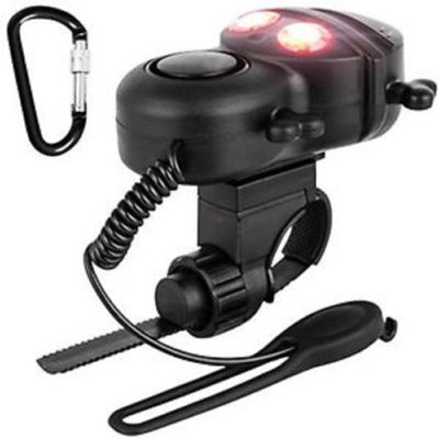 

RIDER'S CHOICE Skull Skeleton4 mode ultra loud Electronic Horn Bell for bicycle (including batteries) Bell(Black)