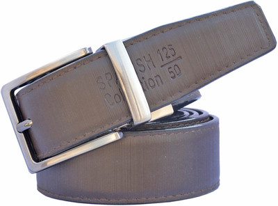 

Sun Shopping Men Formal Brown Synthetic Belt