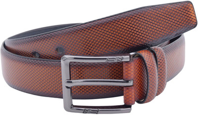

Baluchi Men Formal Tan Artificial Leather Belt