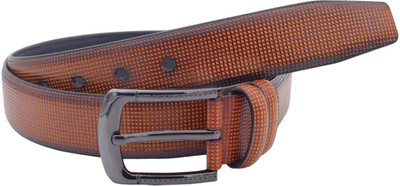 

Baluchi Men Formal Tan Artificial Leather Belt