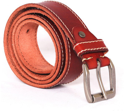 

BlackBuck Men Casual Tan Genuine Leather Belt