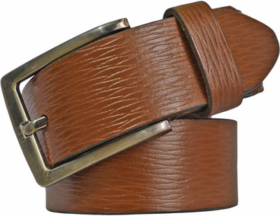 

Sun Shopping Men Formal Brown Artificial Leather Belt