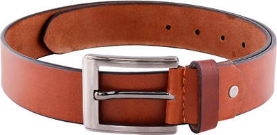 

Zido Men Formal Tan Genuine Leather Belt