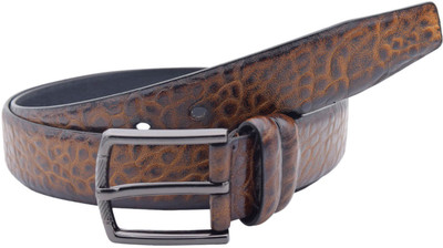 

Baluchi Men Formal Brown Artificial Leather Belt
