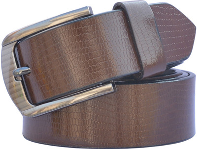 

Sun Shopping Men Formal Brown Artificial Leather Belt