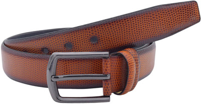 

Baluchi Men Formal Tan Artificial Leather Belt