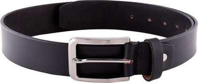 

Zido Men Formal Black Genuine Leather Belt