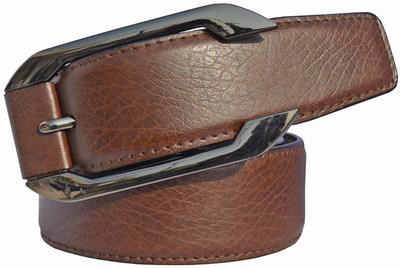 

Sun Shopping Men Formal Brown Synthetic Belt