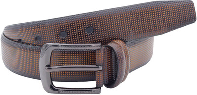 

Baluchi Men Formal Brown Artificial Leather Belt