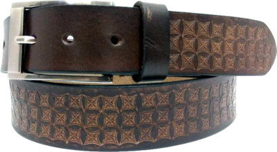 

WMAS Leather World Men Casual, Formal, Party Brown Genuine Leather Belt