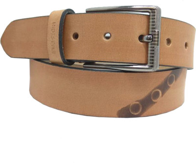 

WMAS Leather World Men Casual, Formal, Party Beige Genuine Leather Belt