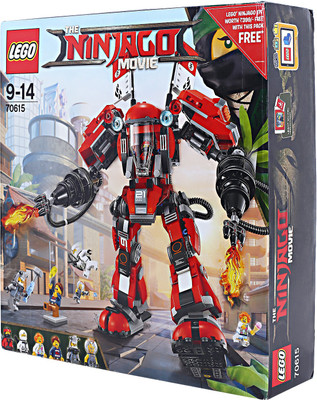 

Lego Fire Mech Building Set(Multicolor)