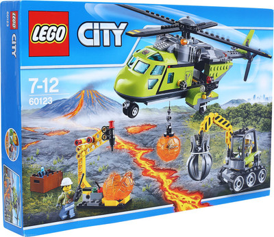 

Lego City Volcano Explorer Suplyhelicoptr(Multicolor)