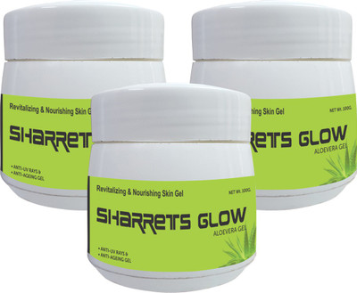 

SHARRETS NUTRITIONS SHARRETS GLOW - ALOE VERA GEL - 3 x 100g [Skin & Beauty care](300 g)