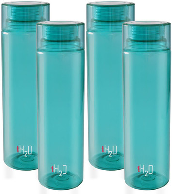 14 Off On Cello H2o Fridge Water Bottle 1000 Ml Bottle Pack Of 4 Green Plastic On Flipkart Paisawapas Com