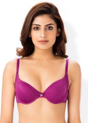 Buy PrettySecrets Women Push-up Heavily Padded Bra(Purple) on Flipkart