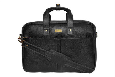 

SCHARF Tim Vine - Every Port Of Me 15.6" Laptop - Macbook Shoulder Messenger Bag Medium Briefcase - For Men & Women(Black)