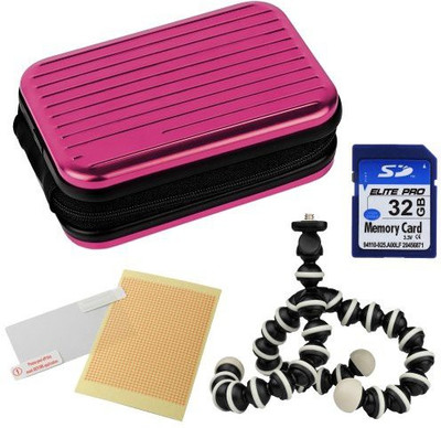 

Vangoddy AD_CAMLEA057SCR001MEM001TRP001_CAM14023 Camera Bag(Pink)