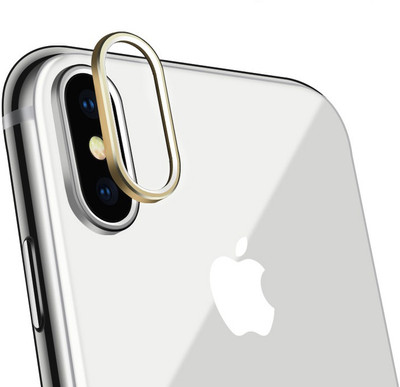 

ACUTAS Camera Lens Protector Ring Plating Aluminum for Apple iPhone X (Gold) Camera Rig