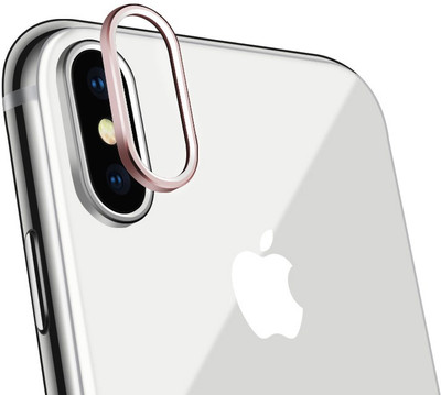 

ACUTAS Camera Lens Protector Ring Plating Aluminum for Apple iPhone X (Rose Gold) Camera Rig