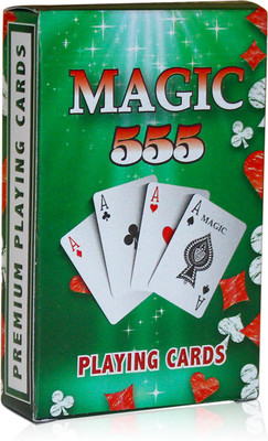 

Akshat MAGIC PLASTIC COATED PLAYING CARDS(Multicolor)