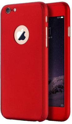 STUDOZ Front & Back Case for Studoz Ipaky 360 Degree All-round Protective Slim Fit Front And Back Case Cover for Apple iPhone 6 Red Tempered Glass Screen Protector.(Red, Dual Protection)