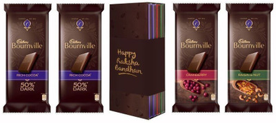 

Cadbury Bournville Library Chocolate Gift Pack (Happy Raksha Bandhan) Bars(320 g)