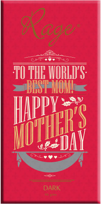 

Rage To The World's Best Mom - Happy Mothers Day - Dark Chocolate Bar Bars(90 g)