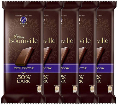 

Cadbury Temptations Almond Treat Chocolate Bars(Pack of 5, 360 g)