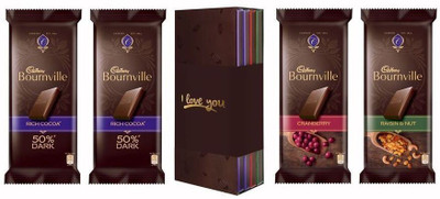 

Cadbury Bournville Library Chocolate Gift Pack (I Love You) Bars(320 g)