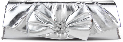

Chemistry Party Silver Clutch
