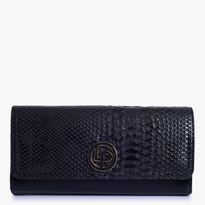 

Lino Perros Casual Black Clutch